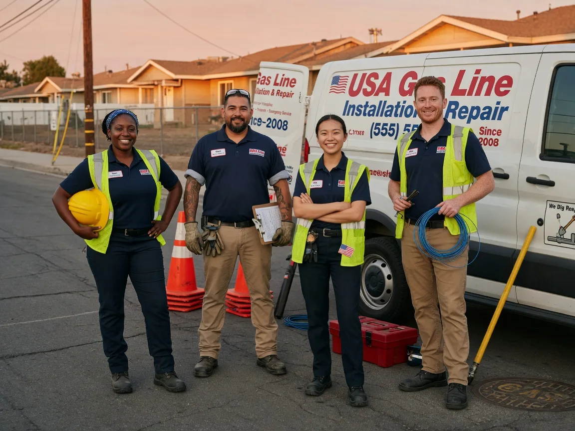 Gas Line Installation company in Woodford, WI
