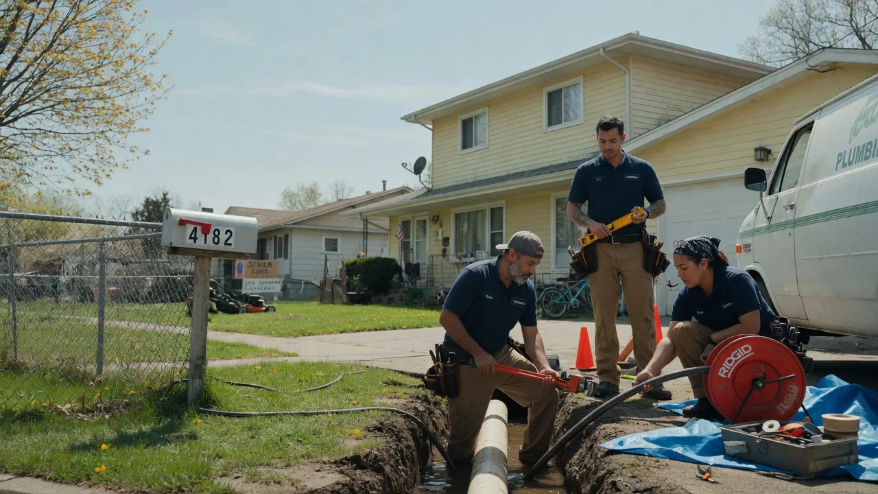 Gas Line Repair in Woodford, WI near me
